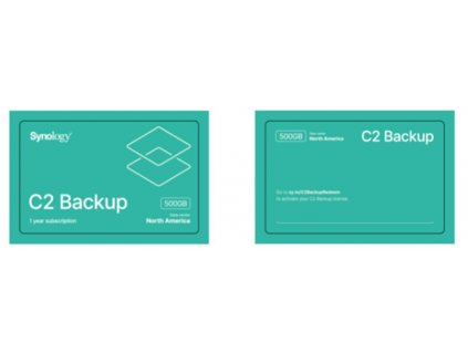 Synology C2 Backup - 500 GB