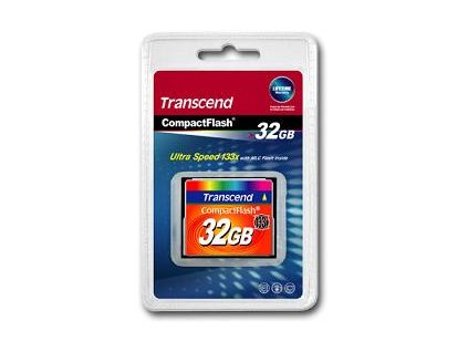 Transcend Compact Flash 32GB Ultra 133x (TS32GCF133)