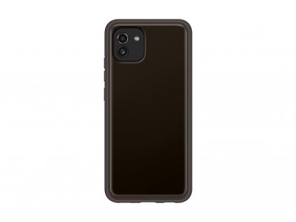 Samsung poloprůhledný zadní EF-QA036T kryt pro Samsung Galaxy A03 černý