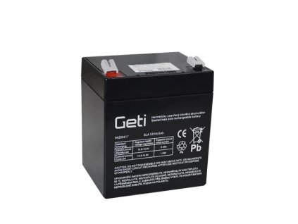 Baterie olověná 12V 4.5Ah Geti