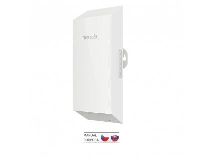 Tenda O1 Outdoor CPE 2,4 GHz WiFi-N 300Mb/s, 8 dBi, IP65, pasivní PoE výhybka + adaptér