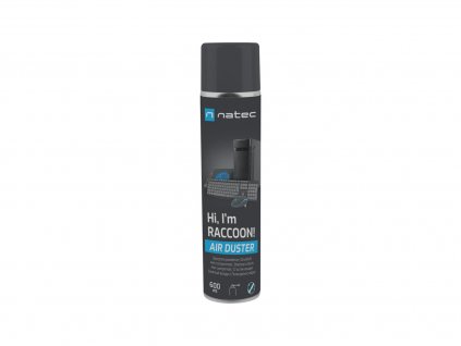 Natec stlačený vzduch RACCOON AIR 600 ml