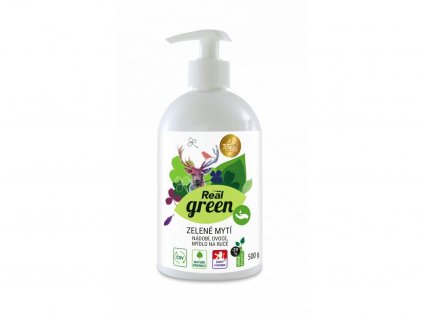 Real green clean zelené mytí (nádobí, ovoce, ruce) 500 g