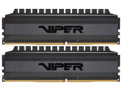 PATRIOT Viper 4 Blackout 8GB DDR4 3000 MHz / DIMM / CL16 / Heat shield / KIT 2x 4GB (PVB48G300C6K)