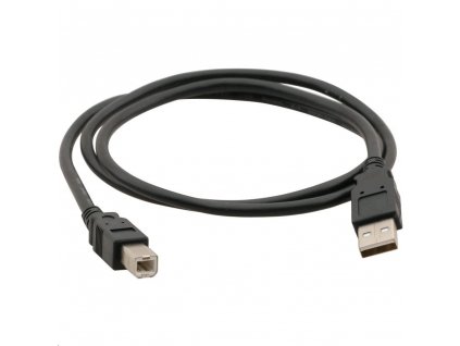 C-TECH USB 2.0 A-B, 1.8m, černý (CB-USB2AB-18-B)