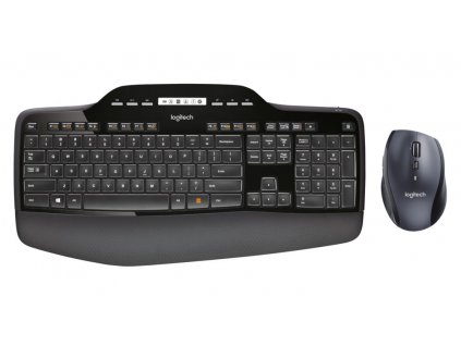 Logitech klávesnice Wireless Desktop MK710, US bezdrátová s myší (920-002440)