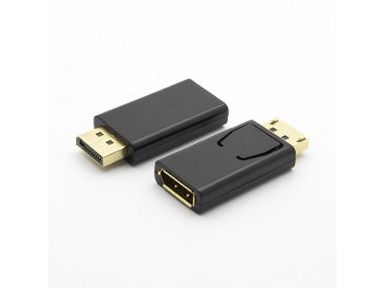 Adaptér DisplayPort - HDMI, FULL HD 1080p Male/Female, pozlacené konektory (kportad23)