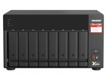 QNAP TS-873A-8G (Ryzen 2,2GHz / 8GB RAM / 8x SATA / 2x M.2 NVMe slot / 2x 2,5GbE / 2x PCIe / 4x USB) (TS-873A-8G)