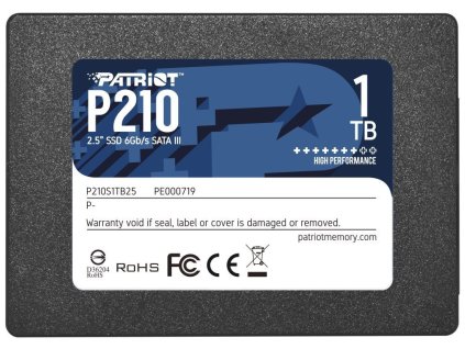 Patriot P210 1TB 2.5" SATA3 SSD (P210S1TB25)