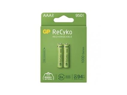 Nabíjecí baterie GP ReCyko 950 AAA (HR03), 2 ks (1032122090)