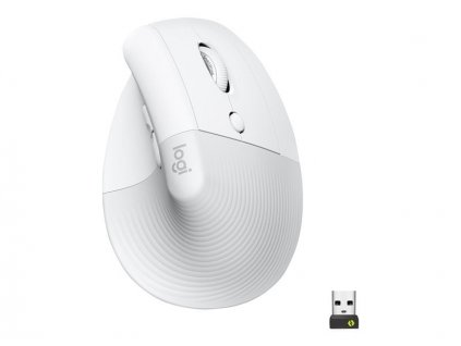 Logitech Lift Vertical Ergonomic Mouse Off-White (910-006475)