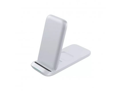 1stCOOL bezdrátová skládací QI nabíječka 3in1 bílá, Apple kompatibilní (V8 White)