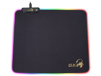 GENIUS GX GAMING podložka pod myš GX-Pad 300S RGB/ 320 x 270 x 3 mm/ USB/ RGB podsvícení (31250005400)