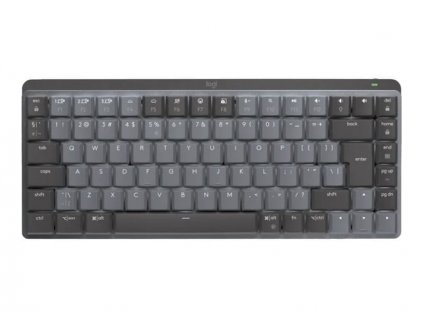 Logitech MX Mechanical Mini, US, Klikací spínače, černá/grafitová (920-010782)