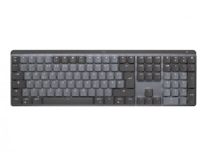 Logitech MX Mechanical, US, Hmatové tiché spínače, černá/grafitová (920-010757)