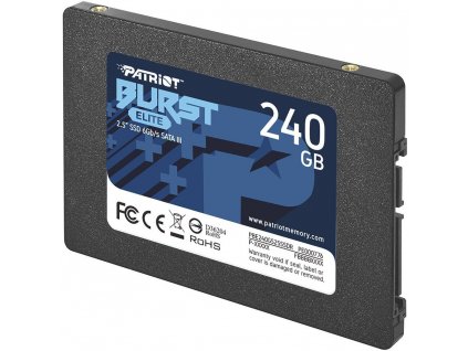 Patriot Burst Elite 2.5" SATA SSD 240GB (PBE240GS25SSDR)