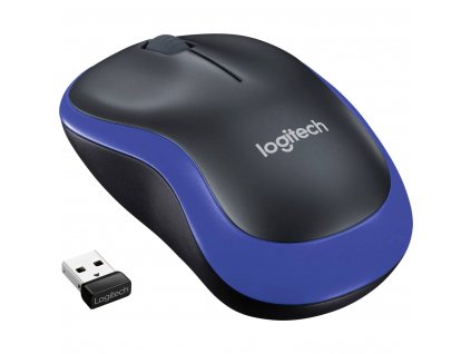 Logitech Wireless M185 modrá (910-002239)