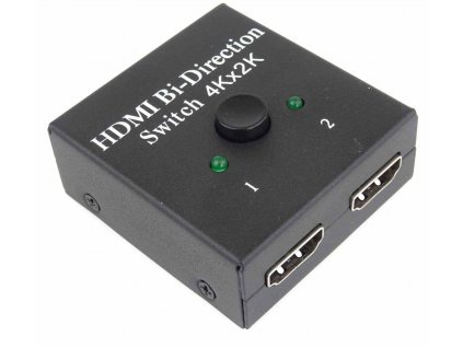 HDMI Switch 4K, FULL HD 1080p obousměrný 2-1 nebo 1-2 (khswit21c)