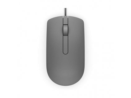 DELL MS116/ myš/ optická/ 2 tlačítka + rolovací/ USB/ šedá