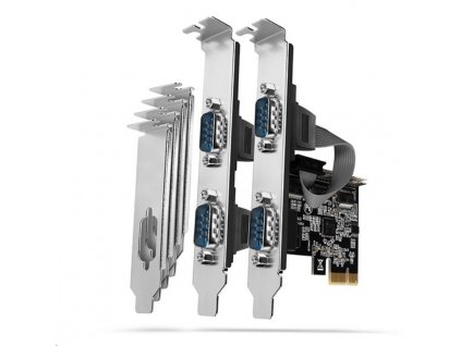 AXAGON PCEA-S4N, PCIe řadič - 4x sériový port