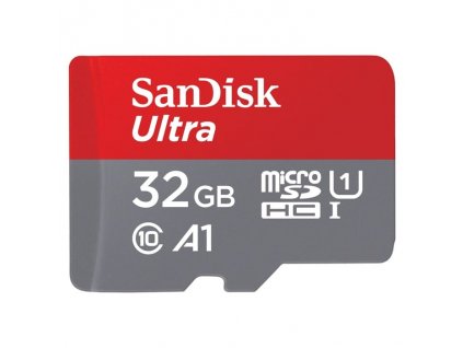 SanDisk microSDHC 32GB 120MB/s UHS-I U1 Class 10 + Adaptér (SDSQUA4-032G-GN6MA)