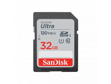 SanDisk Ultra SDHC 32GB 120MB/s UHS-I U1 Class 10 (SDSDUN4-032G-GN6IN)