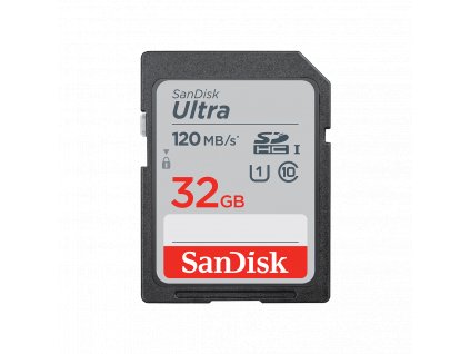 SanDisk Ultra SDHC 32GB 120MB/s UHS-I U1 Class 10