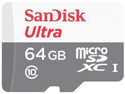 SanDisk Ultra microSDXC 64GB 100MB/s UHS-I U1 Class 10 (SDSQUNR-064G-GN3MN)