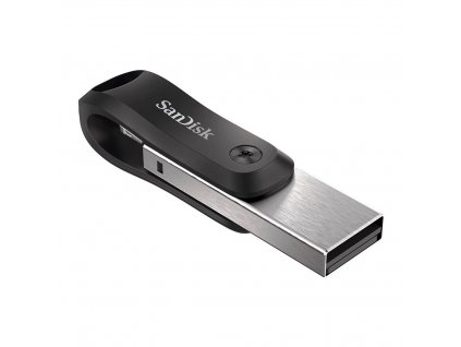 SanDisk iXpand Flash Drive Go 256GB, USB-A + Lightning