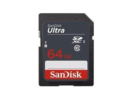 SanDisk Ultra SDXC 64GB 100MB/s UHS-I U1 Class 10 (SDSDUNR-064G-GN3IN)