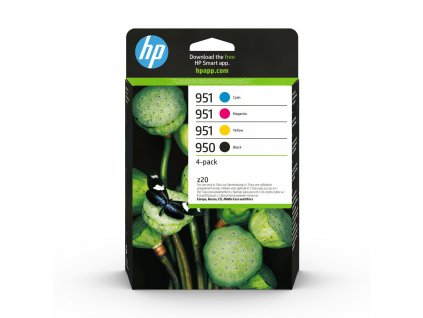 HP 950/951 combo černá+ barevná ink. náplň 6ZC65AE (6ZC65AE)