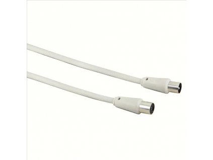 Hama anténní kabel 75dB, bílý, 7,5m, sáček