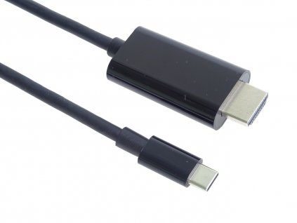 USB-C na HDMI kabel 2m rozlišení 4K*2K@60Hz FULL HD 1080p (ku31hdmi17)