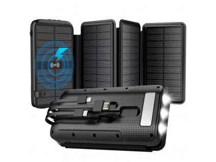 Wodasport® SOLARWINGS OUTDOOR ADVENTURE™ T16P4, 16000 MAH, 4 X SOLAR PANEL 1.2AH (WDS T16P4)