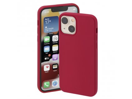 Hama Finest Feel, kryt pro Apple iPhone 14, červený (215509)