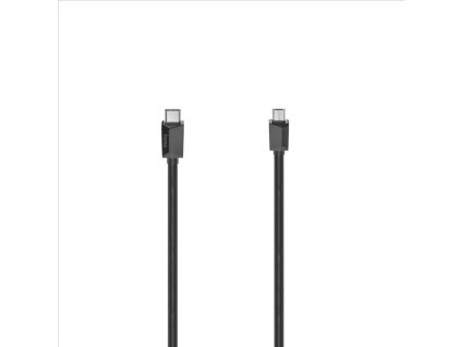 Hama kabel USB-C – micro USB 2.0, 0,75 m (200644)