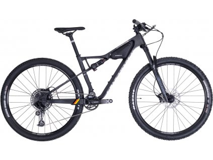 Celoodpružené kolo SILVERBACK STRATOS CF - SRAM NX 12s, vel.L, Matt Black / Silver