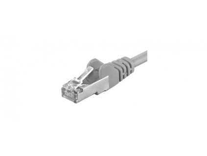 Patch kabel CAT6a S-FTP, RJ45-RJ45, AWG 26/7 15m šedá (sp6asftp150)