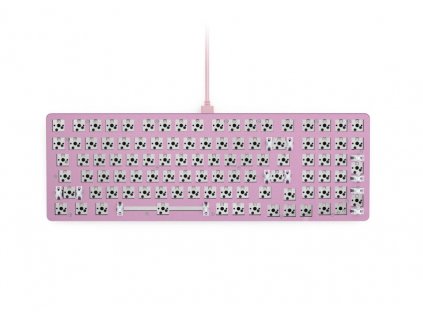 Glorious GMMK 2 klávesnice - Barebone, ANSI-Layout, růžová (GLO-GMMK2-96-RGB-P)