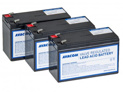 AVACOM AVA-RBP03-12072-KIT - baterie pro UPS CyberPower, EATON, Effekta, FSP Fortron, Legrand (AVA-RBP03-12072-KIT)