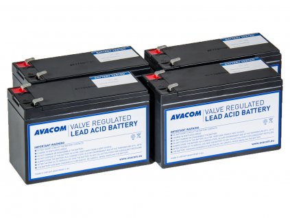 AVACOM AVA-RBP04-12090-KIT - baterie pro UPS CyberPower, EATON, Effekta, FSP Fortron, HP, Legrand (AVA-RBP04-12090-KIT)
