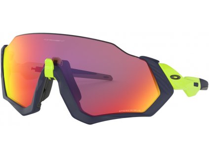 OAKLEY Flight Jacket Matt Navy + Retina - PRIZM Road