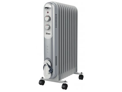 Ardes 4R11S Olejový radiátor, 11 žeber, 2500W, termostat, kolečka