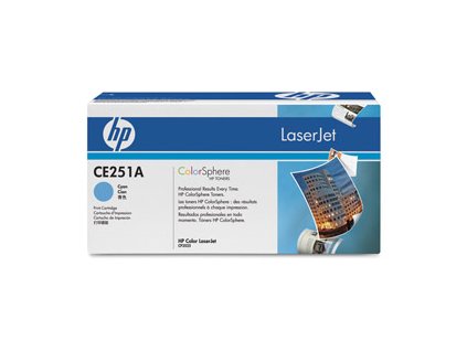 HP CE251A Cyan Toner (7000str.) pro CLJ CP3525 (CE251A) - originální (CE251A)