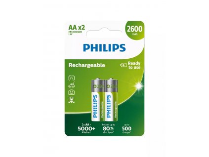 PHILIPS R6B2A260/10 AA Nabíjecí baterie (2ks) (Phil-R6B2A260/10)
