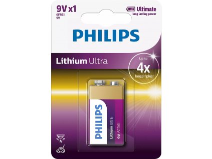 PHILIPS 6FR61LB1A/10 Lithium Ultra Baterie (Phil-6FR61LB1A/10)