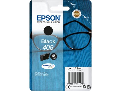 Epson 408 - černá - originál - inkoustová cartridge (C13T09J14010)