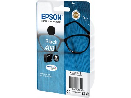 Epson 408L - černá - originál - inkoustová cartridge (C13T09K14010)