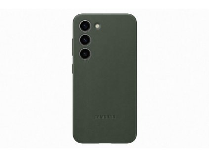 Samsung Kožený zadní kryt pro Samsung Galaxy S23+ Green (EF-VS916LGEGWW)