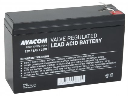 AVACOM baterie 12V 6Ah F2 HighRate (PBAV-12V006-F2AH) (PBAV-12V006-F2AH)